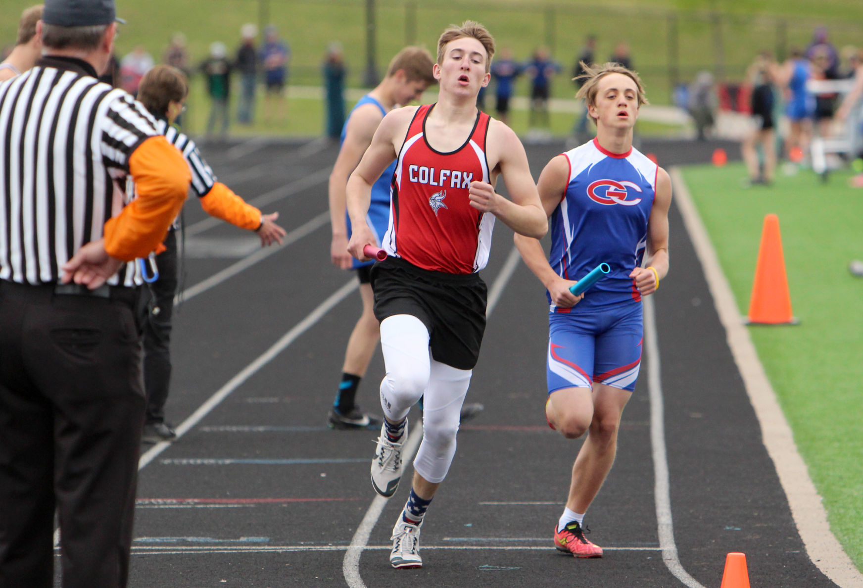 Division 3 track and field sectionals at Cameron 5-23-19